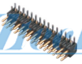 排針2.0雙排側插彎針H:4.0(PIN位：2*2P-2*40P)