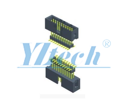 簡牛2.54+排針膠體(tǐ)SMD/2*XP H:8.8+2.5加高型 根據客戶要求長(cháng)度定制 PIN位:2*3P-2*32P